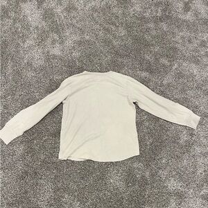 waffle knit long sleeve